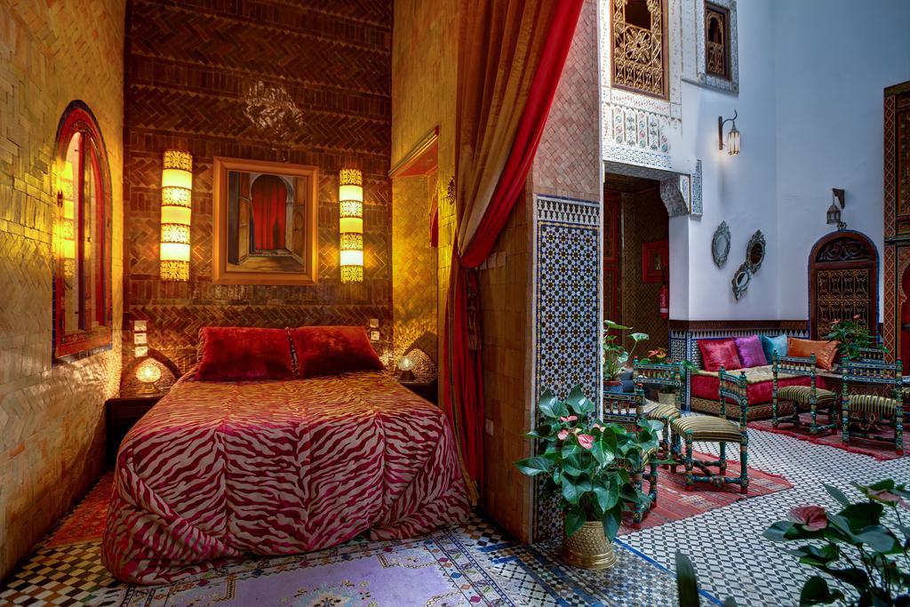 Riad La Maison Verte Fez Habitación foto