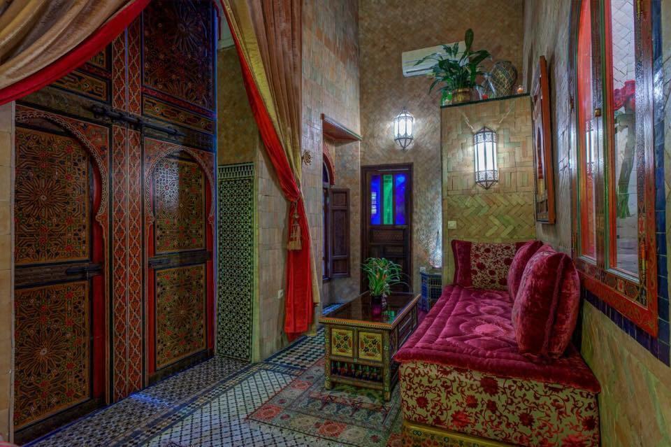 Riad La Maison Verte Fez Habitación foto