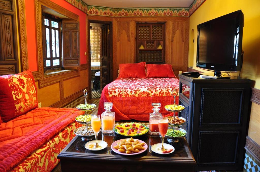 Riad La Maison Verte Fez Habitación foto