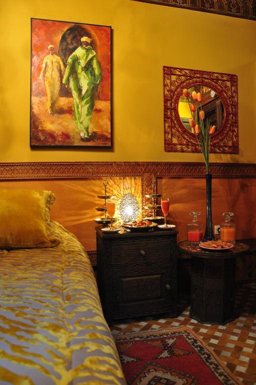 Riad La Maison Verte Fez Habitación foto