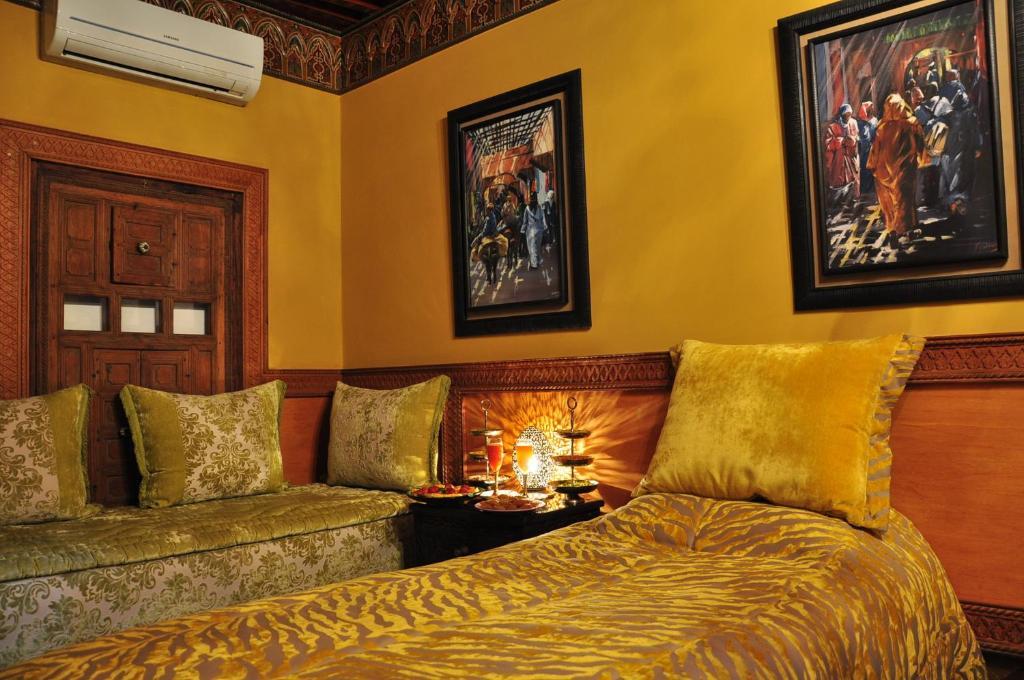 Riad La Maison Verte Fez Habitación foto